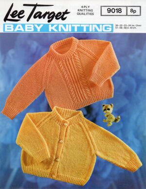 Lee Target 9018<br />Baby&#039;s Cardigan &amp; Sweater<br />4 sizes